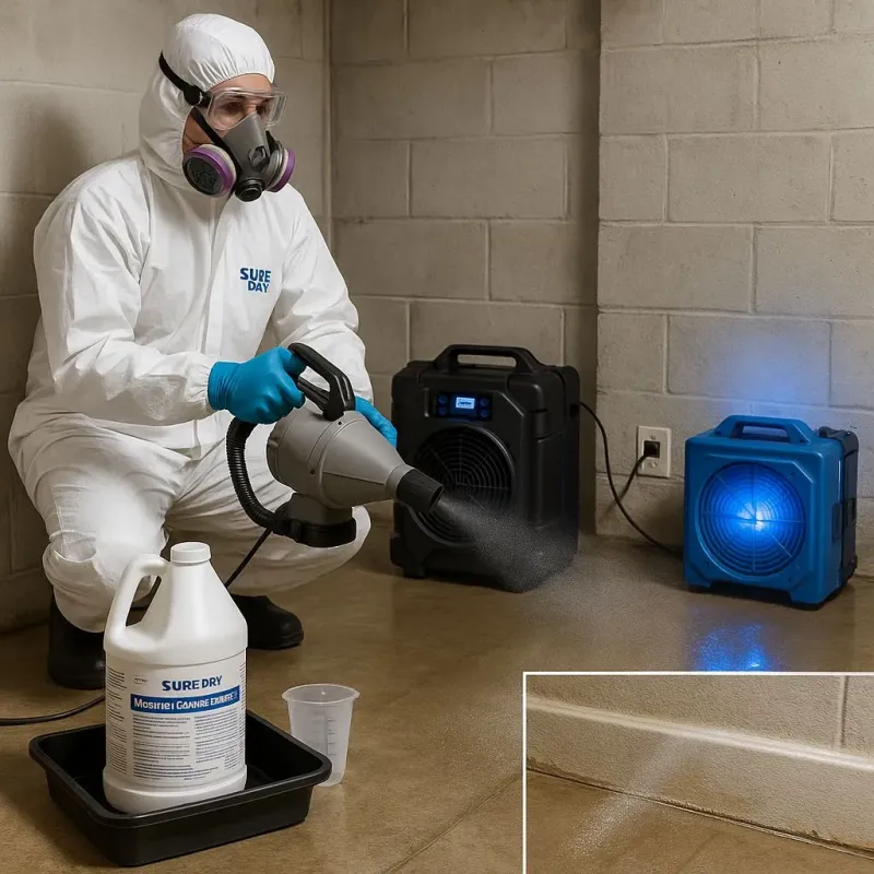 Sanitization and Odor Removal process in Merced County, CA