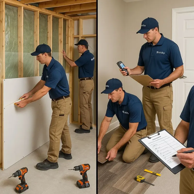 Repairs and Reconstruction process in Merced County, CA